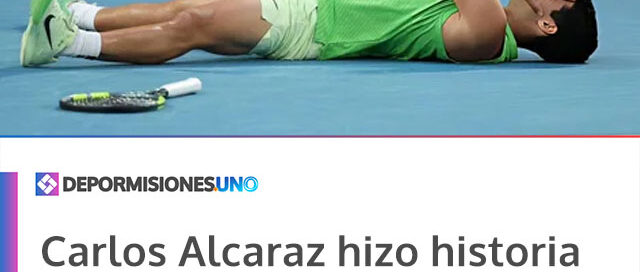 Carlos Alcaraz hizo historia al consagrarse campeón del Abierto de Australia y convertirse en el más joven en ganar los cuatro Grand Slams