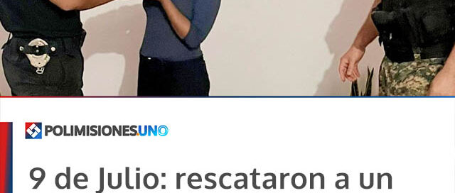 9 de Julio: rescataron a un felino atrapado en una parada de colectivos